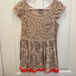 FREE PEOPLE Lace Top